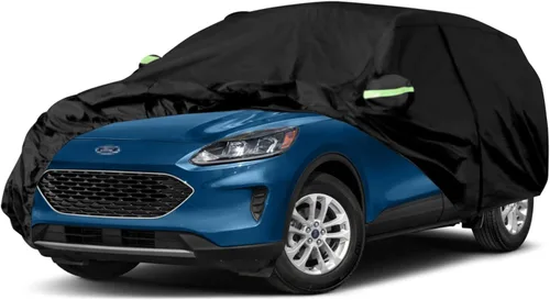 Vista 16 de Fundas impermeables para automóvil de repuesto para Ford Bronco 2021-2024 de 4 puertas, 6 capas para todo tipo de clima, cubierta de automóvil