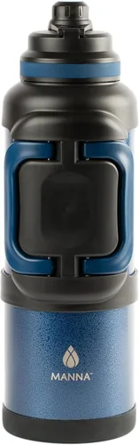 Vista 10 de Manna Titan - Jarra de acero inoxidable con aislamiento al vacío, 4 litros, recubrimiento en polvo negro