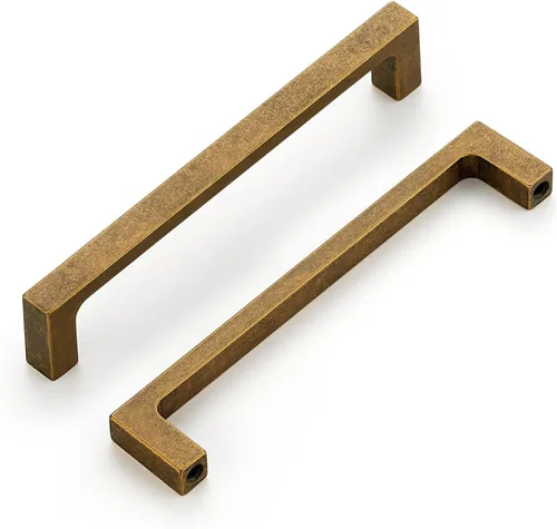 Vista 48 de Ravinte Antique Brass Kitchen Cabinet Solid Handles,3 Inch,5 Pack
