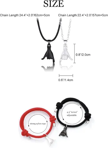 Vista 7 de Collar con colgante de corazón de acero inoxidable para parejas con llave de bloqueo de corazón a juego para enamorados, regalo de compromiso