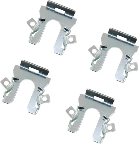 Vista 4 de Carcasa de faro ajustando pivote con clips de retención de acero compatible con Ford F250 F350 F450 Bronco Lincoln Mercury F2AB13N020AA MMO05268 12