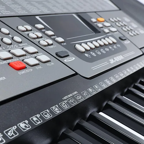 Vista 4 de Joy teclado electrónico para principiantes con 61 teclas de simulación