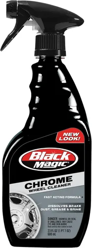 Vista 4 de Black Magic 120004 Limpiador de ruedas de aluminio, 23 oz.
