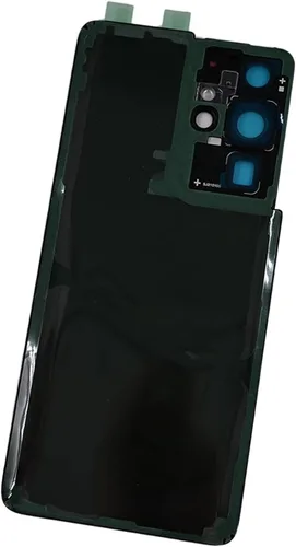Vista 4 de Galaxy S21 Ultra - Carcasa de repuesto para Samsung Galaxy S21U S21 Ultra 5G SM-G998B G998U G998U1 G998U1 G998W con lente de cámara de vidrio