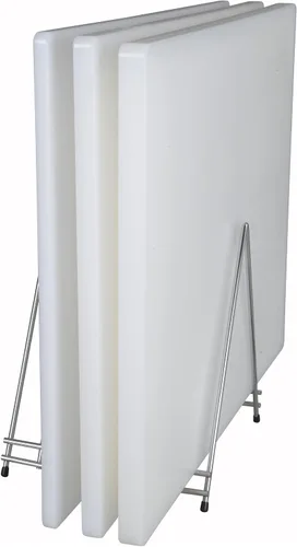Vista 5 de Winco Tabla de cortar, 12 x 18 x 1 pulgada, color blanco