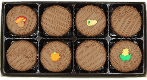 Vista 164 de Galletas Oreo bañadas en chocolate oscuro y con leche, de Philadelphia Candies