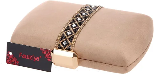 Vista 5 de Fawziya Velvet Diamonds - Bolsos de noche para mujer