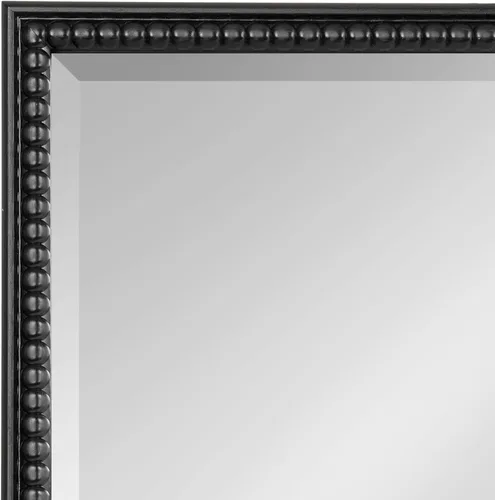 Vista 6 de Kate and Laurel Makenna - Espejo de pared rectangular tradicional adornado, 18 x 24 pulgadas, negro, espejo de tocador rectangular vintage