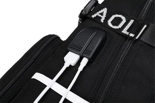Vista 5 de BOLAKE Mochila juvenil Cristiano Ronaldo con puerto de carga USB, duradera Al Nassr FC, mochila casual para estudiantes, color 13, Mochilas