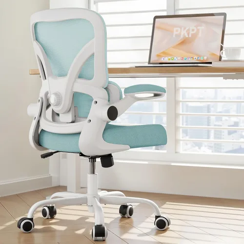 Vista 11 de Silla de oficina de malla, silla de escritorio ergonómica de 330 libras con soporte lumbar ajustable, sillas de computadora ejecutivas para oficina