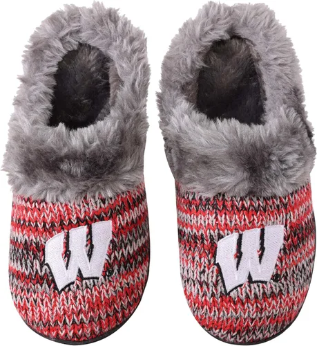 Vista 4 de FOCO Zapatillas Ncaa College Team Logo para mujer Peak Slide Slippers
