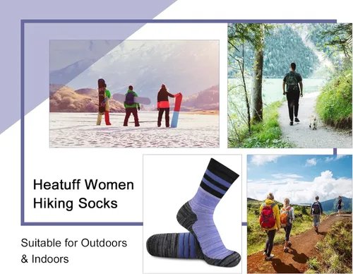Vista 7 de Heatuff - Calcetines deportivos para mujer 6