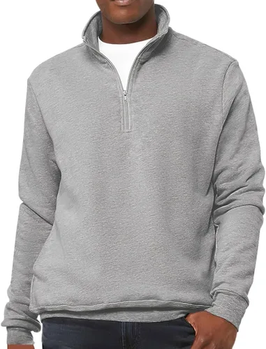 Vista 2 de Gravity Is a Myth Zip Pullover - Illustration Fleece Pullover - Printed Pullover