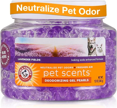 Vista 12 de Arm & Hammer Perlas de gel desodorizantes para mascotas Air Care para mascotas, eliminador de olores de mascotas para habitaciones, armarios
