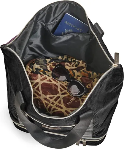 Vista 7 de Biaggi Carry Cubes la bolsa de viaje definitiva con cubo de embalaje de zapatos extraíble - Organiza tus artículos esenciales con facilidad!