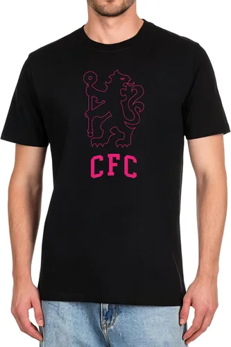 Vista 8 de Icon Sports Camiseta de algodón con licencia oficial del Chelsea FC, unisex para adultos