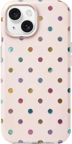 Vista 9 de Hython Funda para iPhone Air, diseño estético de lunares lindos, funda simple de 6.5 pulgadas, delgada, antiarañazos, parachoques de TPU suave, a