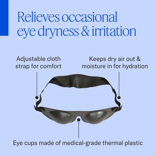 Vista 3 de Eye Eco Eyeseals 4.0 - Máscara hidratante para dormir para alivio nocturno, alivio hidratante durante el sueño o el descanso, máscara de ojos