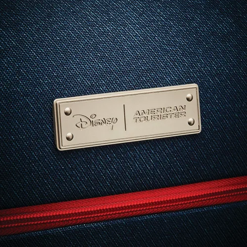 Vista 6 de American Tourister - Maleta con ruedas giratorias de Disney, Minnie Mouse Denim), 126120-1255