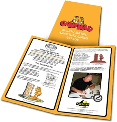 Vista 3 de Factory Entertainment Figura de estatua de Garfield (edición de galería)