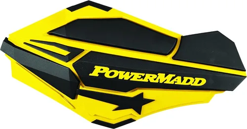 Vista 12 de PowerMadd 34410 Guardamanos Centinela Negro/Negro