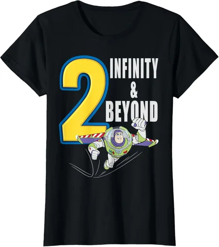 Vista 37 de Disney Pixar Toy Story Buzz Lightyear Fly Quote - Camiseta gráfica Negro