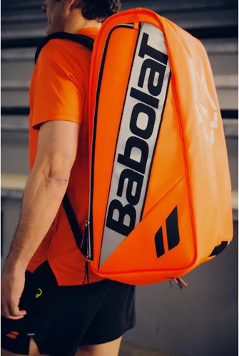 Vista 5 de Babolat RH Pro Juan Lebron - Bolsa para palas (naranja/negro)
