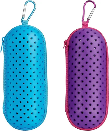 Vista 12 de Estuche para Gafas de Natación para Gafas de Natación, Fundas Protectoras para Gafas con Clip, Gafas de Sol, Gafas, Deportes