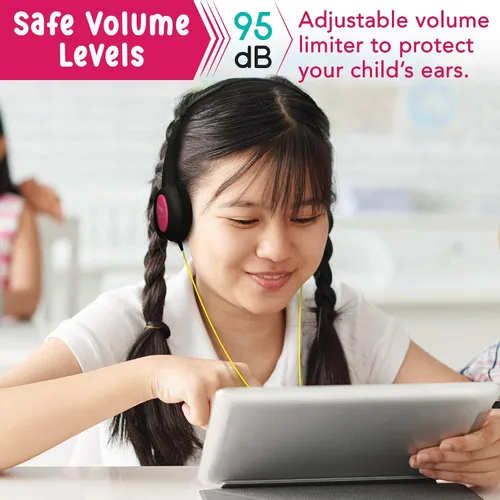 Vista 4 de Maxell Action Kids - Auriculares con micrófono, multicolor (MXL195004)