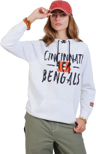 Vista 16 de Ultra Game Sudadera con capucha oficial de la NFL con cuello de lazo súper suave para mujer