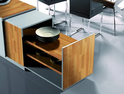 Vista 3 de d-c-fix Película autoadhesiva de madera 26.5'' x 78.7