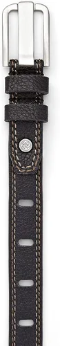 Vista 2 de Relic by Fossil Cinturón de PVC perforado de doble puntada para mujer
