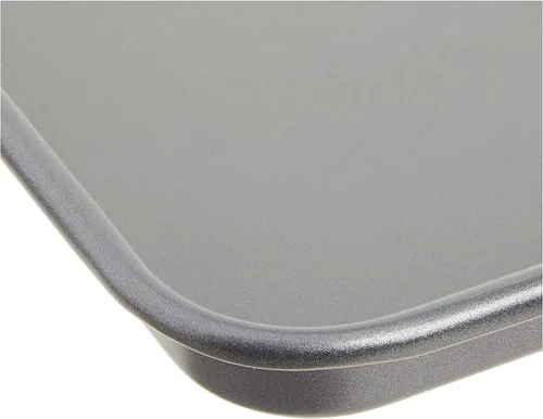 Vista 4 de Cuisinart AMB-15BS Chef's Classic - Bandeja antiadherente para hornear, 15 pulgadas, color plateado