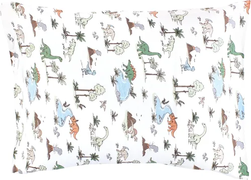 Vista 60 de Hudson Baby Funda de almohada unisex de algodón para bebé, Animal Adventure, talla única