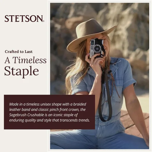 Vista 6 de Stetson Crushable Sagebrush Outdoor Hat