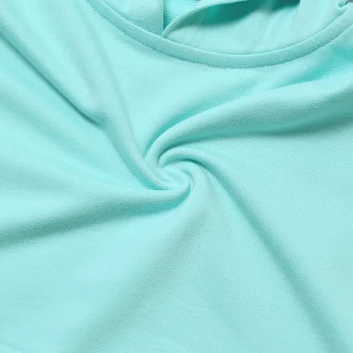 Vista 6 de Sudaderas con capucha para niños, niñas, cuero, a cuadros, manga larga, camiseta corta.