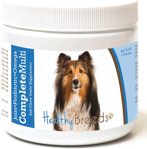 Vista 405 de Healthy Breeds Affenpinscher todo en uno multivitamínico suave masticable 60