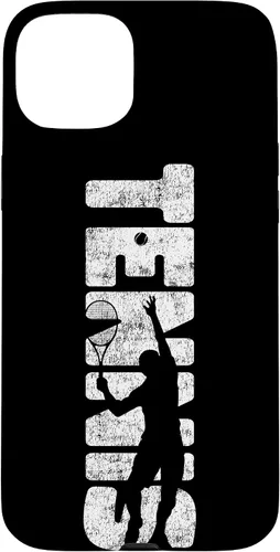Vista 9 de iPhone 16 Funny Tennis Player Racket Tennis Case