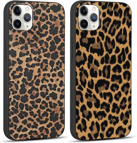 Vista 11 de Paquete de 2 fundas de teléfono con bonito estampado de guepardo para iPhone 7/8/SE 2020 / SE 2022 de 4.7 pulgadas, diseño de leopardo de lujo