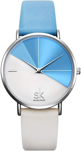 Vista 10 de SHENGKE Reloj minimalista (Love Me Tender Love Me Home) Reloj de pulsera casual de moda
