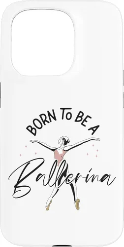 Vista 14 de Funda para iPhone 16 Ballerina Bailarina Bailarina Bailarina nacida para ser una bailarina