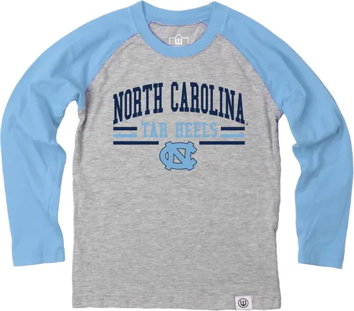 Vista 61 de Wes and Willy NCAA playera raglán de manga larga para niños