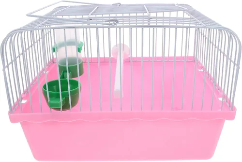 Vista 10 de VANZACK Jaula de pájaros portátil para transportar pájaros jaula de loro para mascotas, cacatúa, loro de viaje, transportador de viaje para Azul