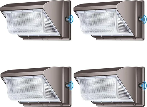 Vista 9 de LEDMO 120W LED Paquete de Pared Luz 15840LM 840W HPS/HID Equivalente 5000K LED Luz de inundación Comercial e Industrial al aire libre LED Luces