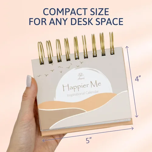 Vista 7 de Calendario de escritorio motivacional, calendario diario perpetuo con citas motivacionales diarias para escritorio, regalos inspiradores