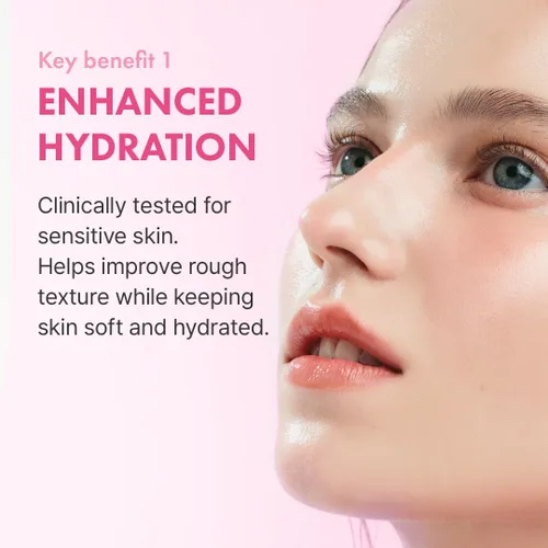 Vista 5 de Hanskin Hyaluron Skin Essence Toner – Tónico hidratante coreano para piel de cristal, ácido hialurónico y colágeno, astringente hidratante ligero