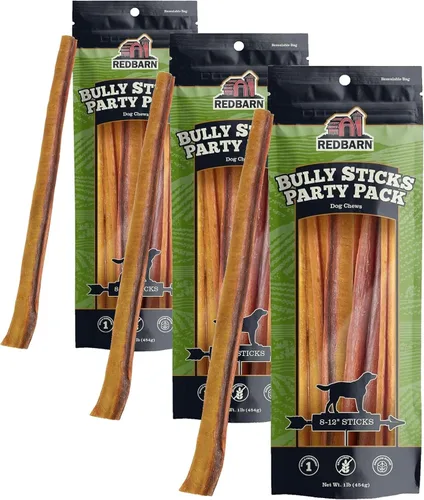 Vista 20 de Redbarn Pet Products All Natural Bully Sticks de 5 a 8 pulgadas para perros pequeños y grandes – Paquete variado de masticables saludables de larga