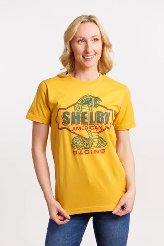 Vista 4 de Carroll Shelby - Camiseta con estampado vintage de cobra y cobra para adultos