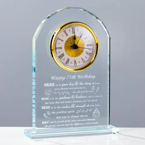 Vista 21 de Movdyka Regalos de 70 cumpleaños para mujeres y hombres – Reloj de cristal personalizado 1956 70 años de edad regalo para ella él – Ideas de regalos