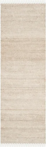 Vista 33 de SAFAVIEH Natural Fiber Collection - Alfombra decorativa de 2 x 3 pies, color verde, hecho a mano con flecos de yute tejido, ideal para zonas de alto
